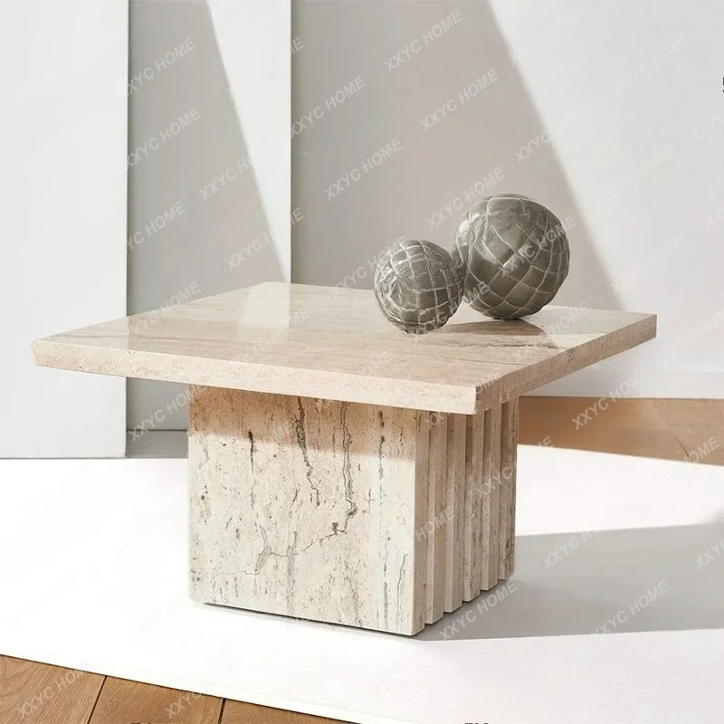 Natural Travertine Coffee Table Modern Simple Living Room Home Coffee Table Light Luxury
Natural Travertine Coffee Table Modern Simple Living Room Home Coffee Table Light Luxury