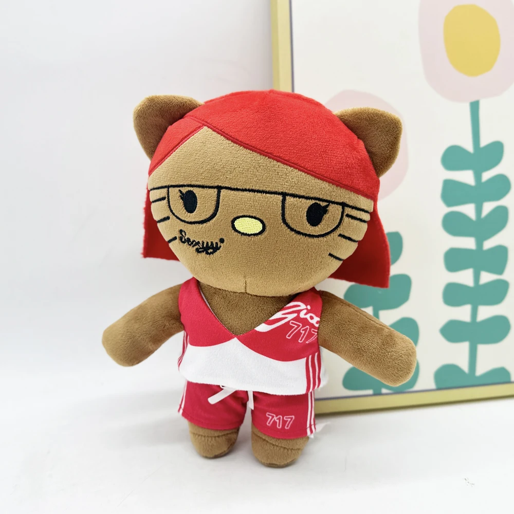Hello Kitty Sexxy Red Hk Red Haired Girl Wear Red and White Clothes Plush Doll Figure Stuffed Toy Cute Boys Girls Birthday Gifts
Hello Kitty Sexxy Red Hk Red Haired Girl Wear Red and White Clothes Plush Doll Figure Stuffed Toy Cute Boys Girls Birthday Gifts