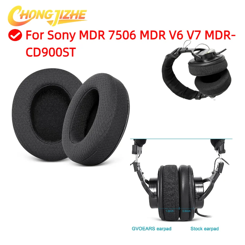 Replacement Ear Pads for Sony MDR 7506 MDR V6 V7 MDR-CD900ST Headphones Memory Sponge Sleeves Cover Repair Parts Earmuffs
Replacement Ear Pads for Sony MDR 7506 MDR V6 V7 MDR-CD900ST Headphones Memory Sponge Sleeves Cover Repair Parts Earmuffs