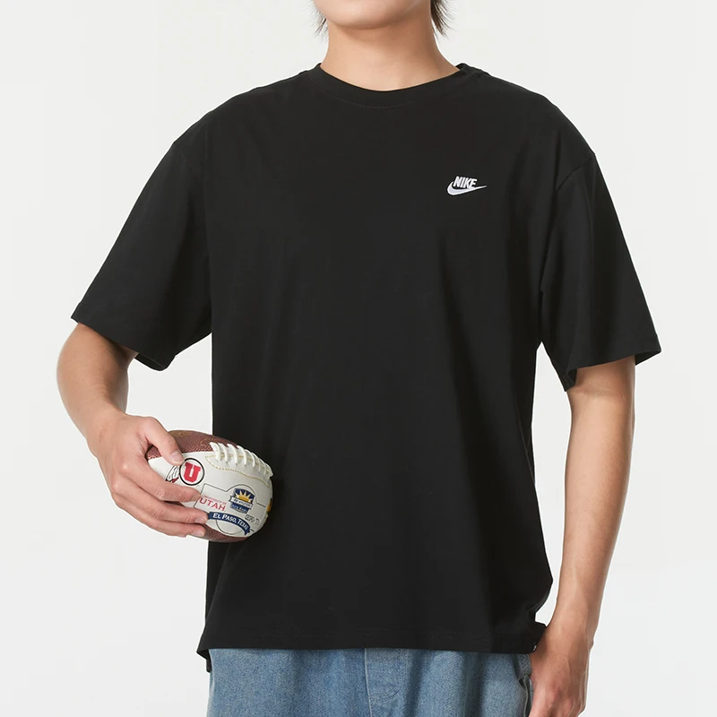 Nike Men's T-Shirt Sportswear Training Fitness Top Casual Round Neck Half-Sleeve Comfortable Breathable Short-Sleeve
Nike Men's T-Shirt Sportswear Training Fitness Top Casual Round Neck Half-Sleeve Comfortable Breathable Short-Sleeve