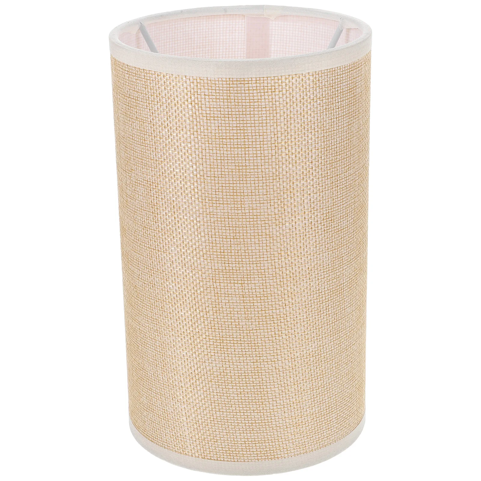 Fabric Lampshade Cylinder Small Bedside Beige Drum Metal Replacement Shades for Table
Fabric Lampshade Cylinder Small Bedside Beige Drum Metal Replacement Shades for Table