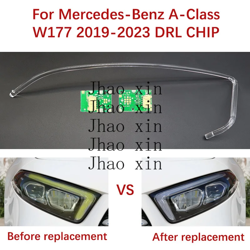 Для Mercedes-Benz A-Class W177 (2019-2023) — Белые дневные ходовые огни (ДХО), чип-балласт для фар, модуль Angel Eye
Для Mercedes-Benz A-Class W177 (2019-2023) — Белые дневные ходовые огни (ДХО), чип-балласт для фар, модуль Angel Eye