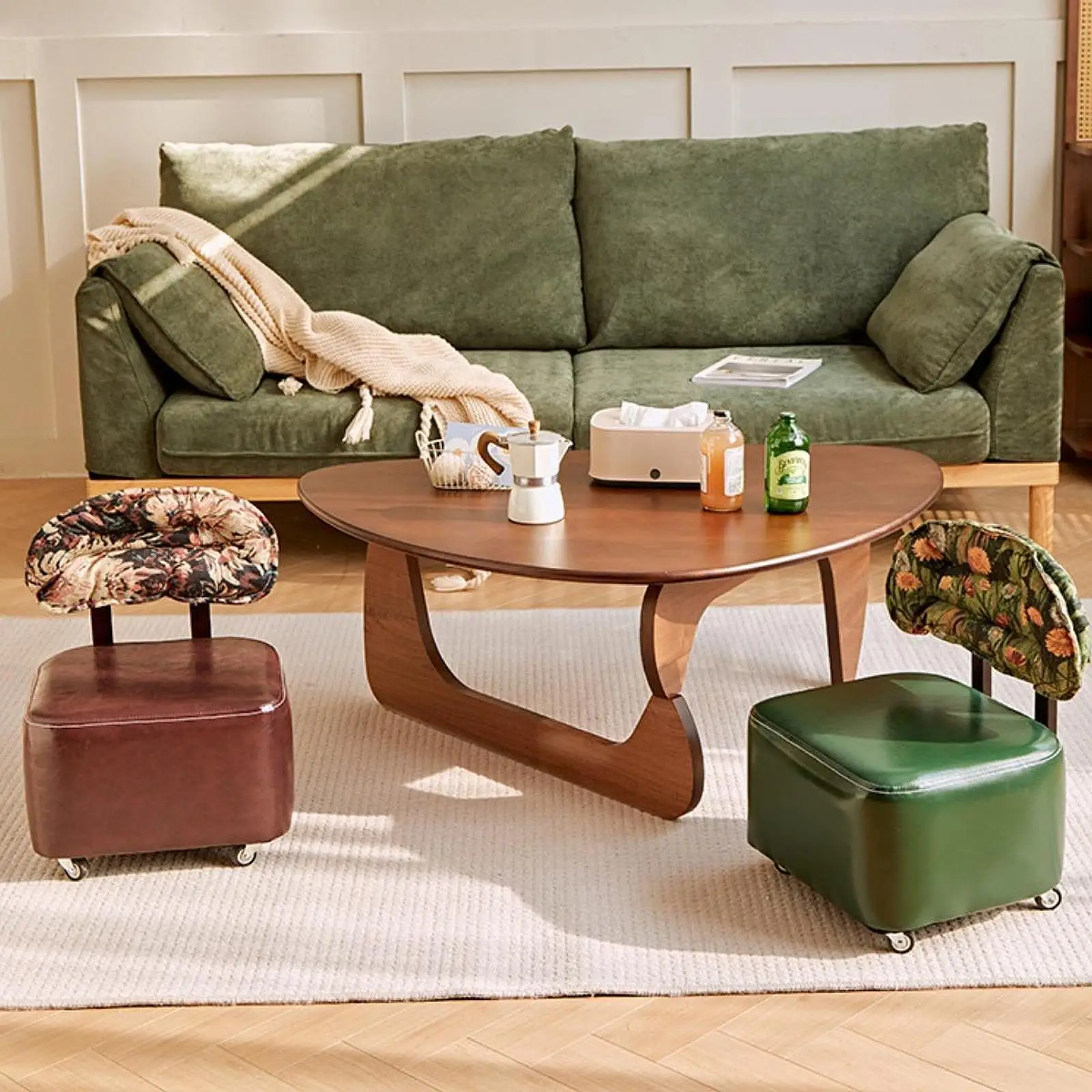 Multifunctional Square Rolling Stool Chair with Wheels PU Leather Sponge Cushion Ergonomic Design for Spa Massage Office Home
Multifunctional Square Rolling Stool Chair with Wheels PU Leather Sponge Cushion Ergonomic Design for Spa Massage Office Home