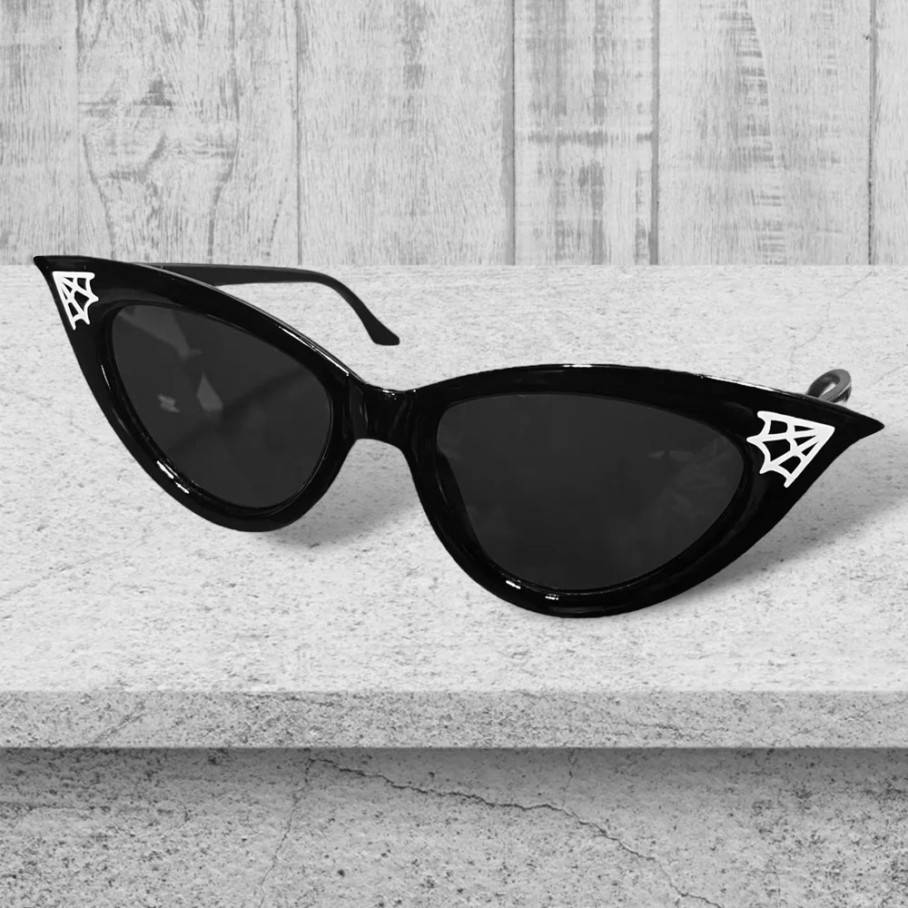1pcs Gothic Cat Eye Spiderweb Sunglasses Dark for Halloween Gothic Fashion & Wedding Party 2025 Supplies Halloween Decoration
1pcs Gothic Cat Eye Spiderweb Sunglasses Dark for Halloween Gothic Fashion & Wedding Party 2025 Supplies Halloween Decoration