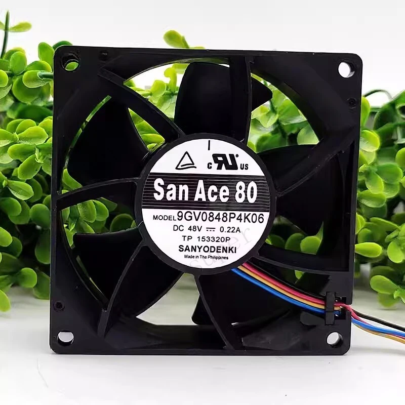 Вентилятор охлаждения инвертора Sanyo 9GV0848P4K06 DC48V 0.22A 8CM 4-проводной
Вентилятор охлаждения инвертора Sanyo 9GV0848P4K06 DC48V 0.22A 8CM 4-проводной