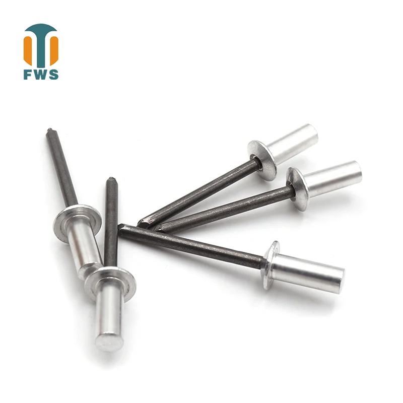 20/50/100 PCS M5M6.4 DIN 15973 Rivets Remaches Aluminum Steel Closed End Blind Rivets Round Dome Head Rivet Fasteners
20/50/100 PCS M5M6.4 DIN 15973 Rivets Remaches Aluminum Steel Closed End Blind Rivets Round Dome Head Rivet Fasteners