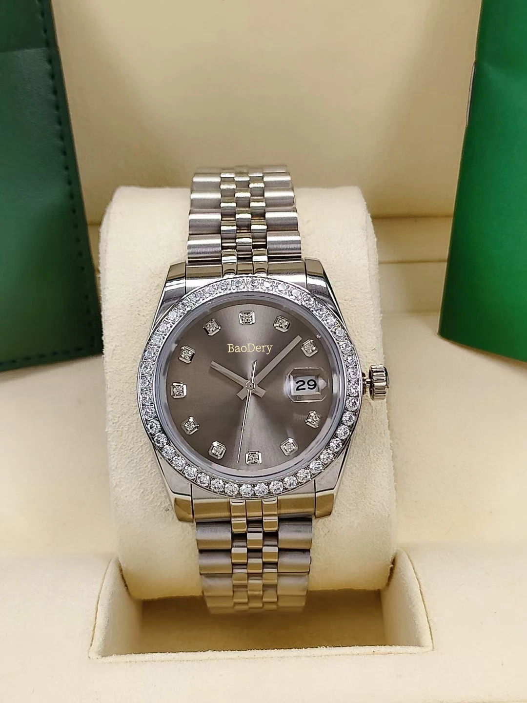 36mmStunning Women's Wristwatch with Case - A Must-Have Accessory for the Fashion-Forward Lady, Complete with a Mechanical
36mmStunning Women's Wristwatch with Case - A Must-Have Accessory for the Fashion-Forward Lady, Complete with a Mechanical