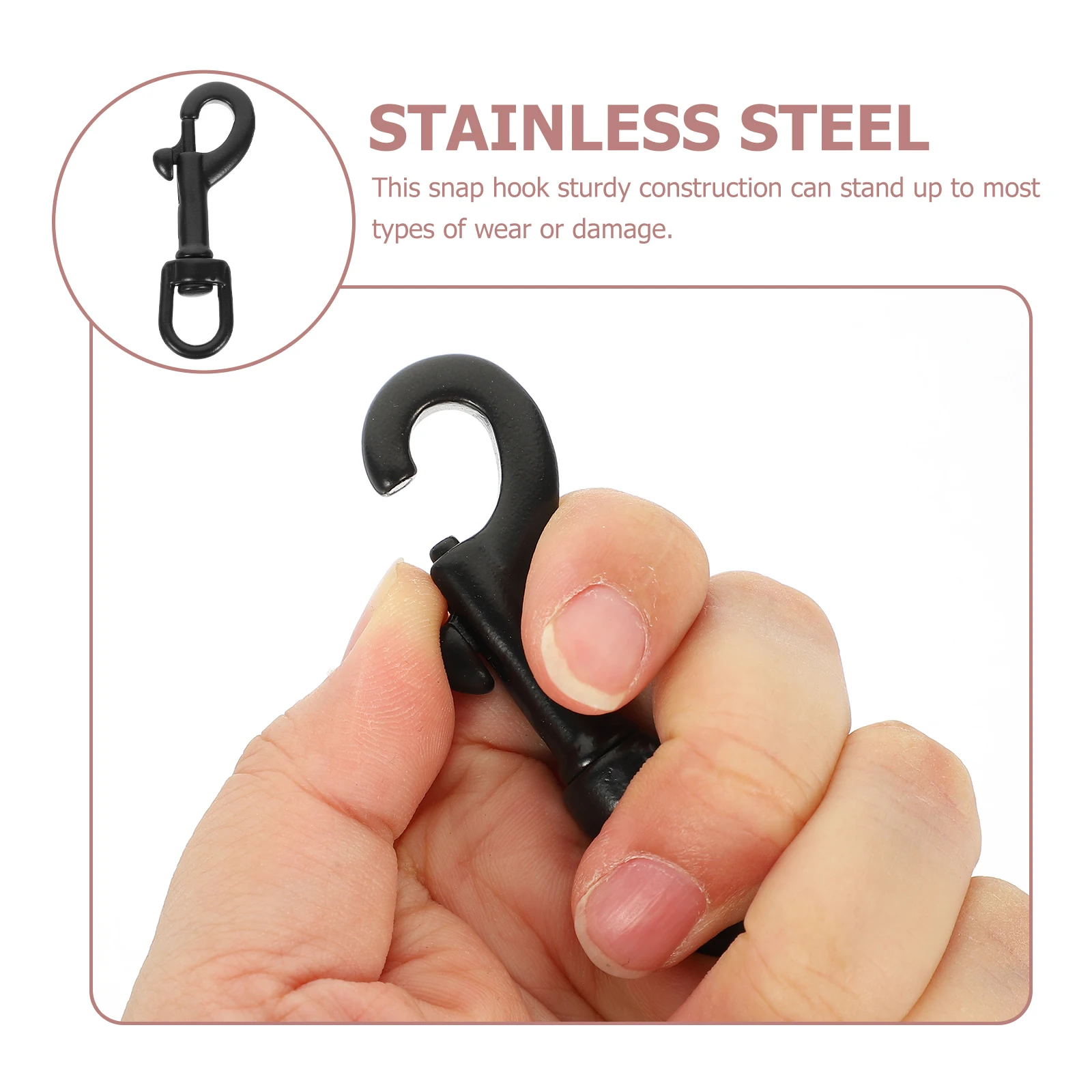 Stainless Steel Diving Hook Heavy Duty Snap Hooks Buckle Webbing Eyebolt Quick Release Scuba Flagpole Outdoor Sports Equipment
Stainless Steel Diving Hook Heavy Duty Snap Hooks Buckle Webbing Eyebolt Quick Release Scuba Flagpole Outdoor Sports Equipment
