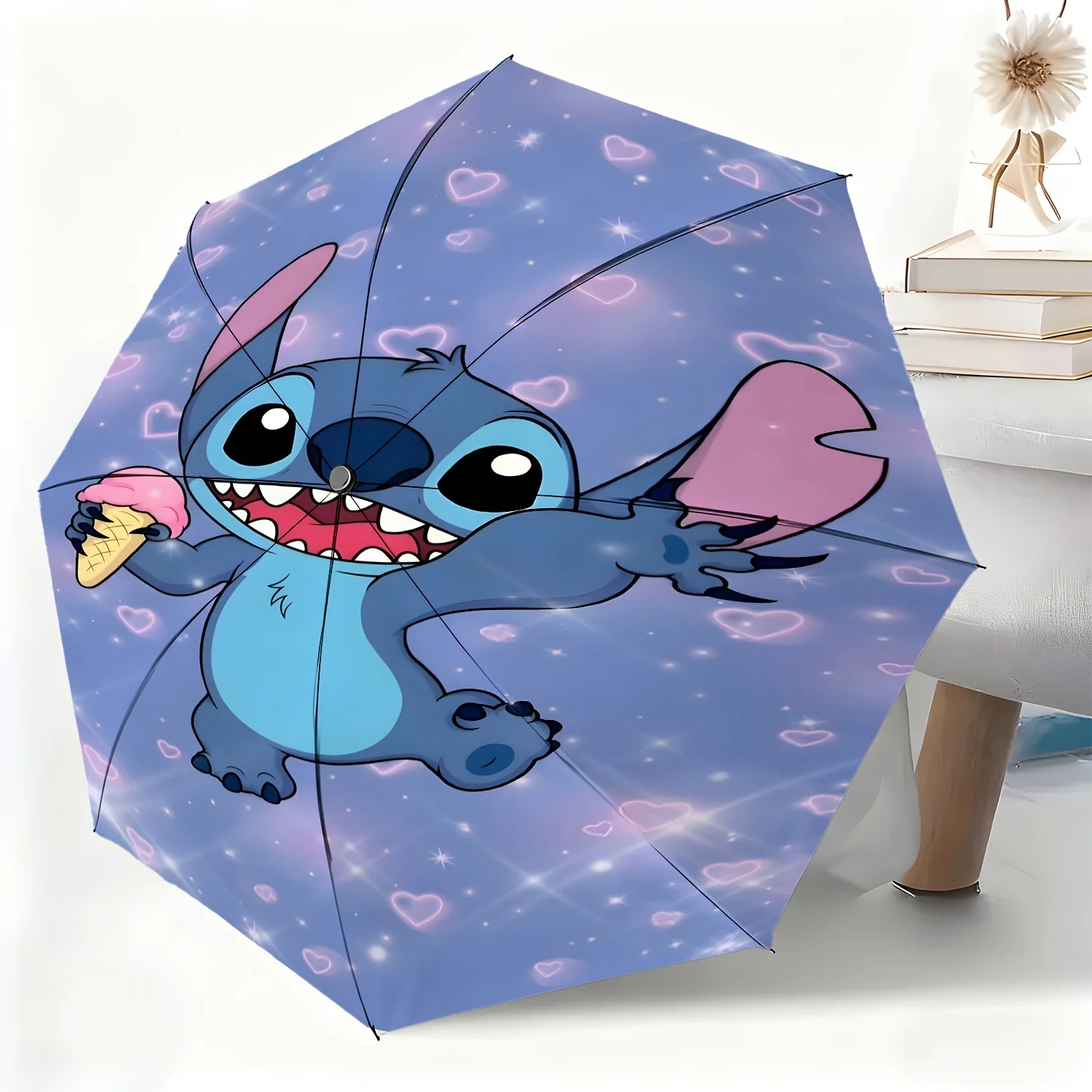 Автоматический зонт с персонажем Стич, лицензированный Disney, 1 шт. | Портативный складной зонт, подходящий для любых случаев, идеально подходит для O
Автоматический зонт с персонажем Стич, лицензированный Disney, 1 шт. | Портативный складной зонт, подходящий для любых случаев, идеально подходит для O