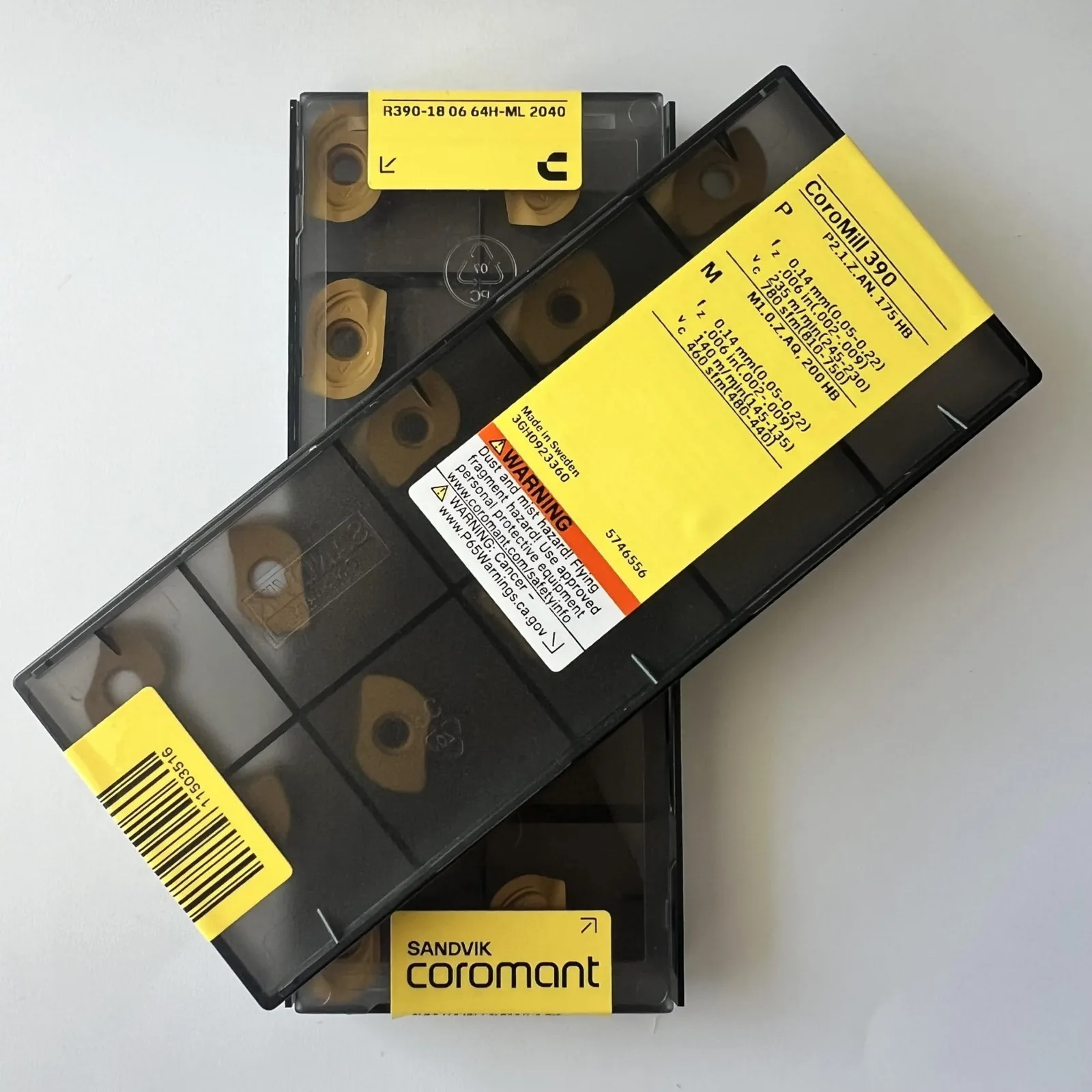 SANDVIK / R390-180664H-ML 2040 / Original Swedish hard alloy blade 10 Pcs
SANDVIK / R390-180664H-ML 2040 / Original Swedish hard alloy blade 10 Pcs