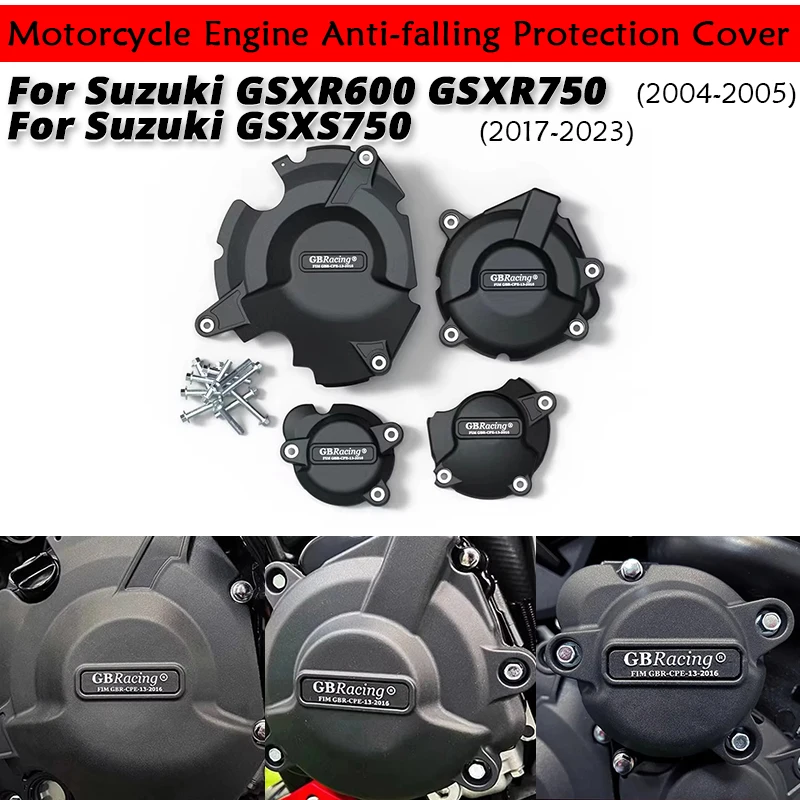 For Suzuki GSXR600 GSXR750 GSXS750 2004-2023 Motorcycle Engine Anti-falling Protection Cover Slip on Suzuki GSXS-750
For Suzuki GSXR600 GSXR750 GSXS750 2004-2023 Motorcycle Engine Anti-falling Protection Cover Slip on Suzuki GSXS-750