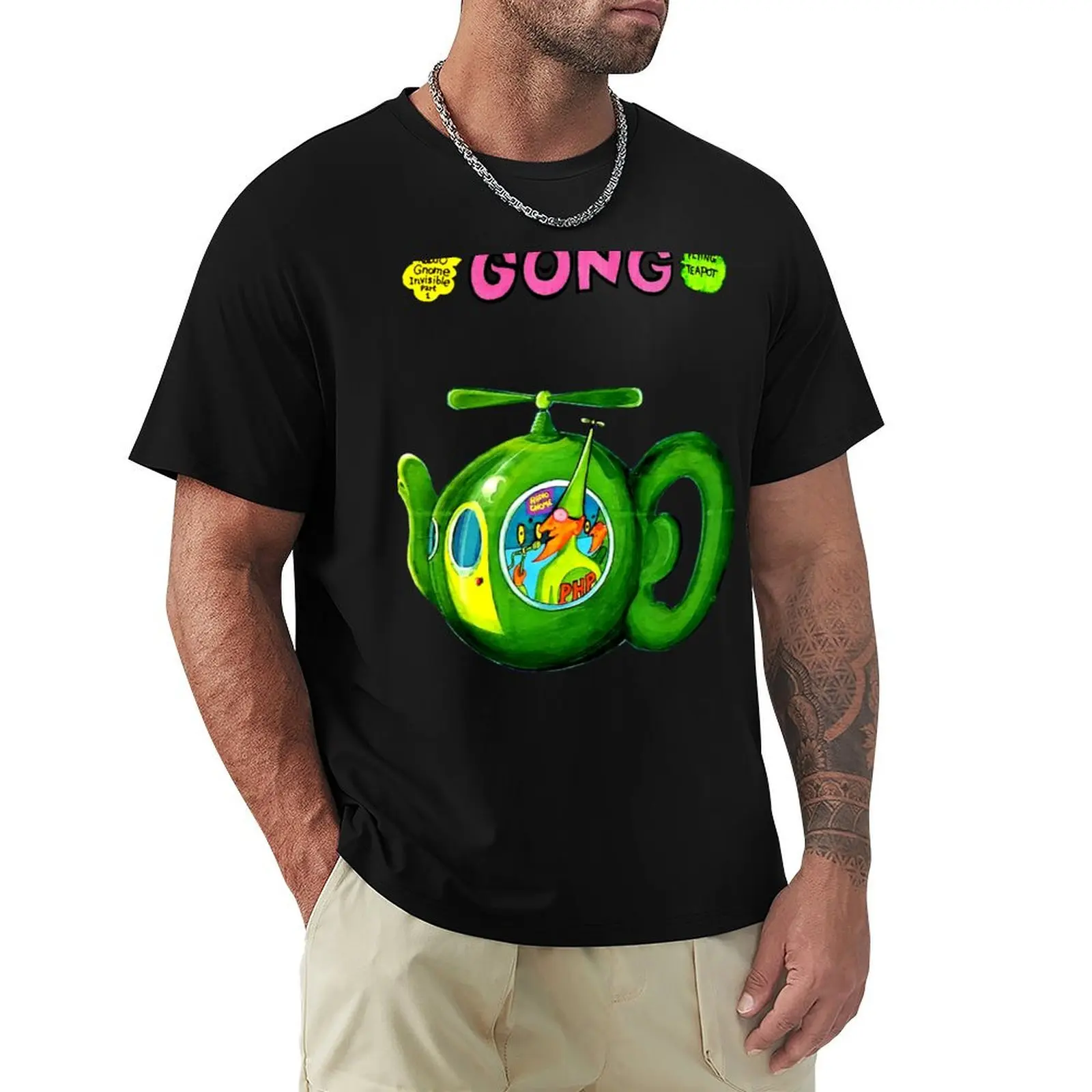 Gong Flying Teapot T-Shirt Lightweight Cooling Short Sleeve Tee
Gong Flying Teapot T-Shirt Lightweight Cooling Short Sleeve Tee