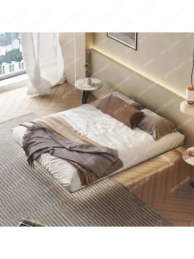 A Furniture Creative Suspension Bed Small Apartment Nordic Simple Master Bedroom Fabric Bed Light Luxury Silent Style Double Be
A Furniture Creative Suspension Bed Small Apartment Nordic Simple Master Bedroom Fabric Bed Light Luxury Silent Style Double Be