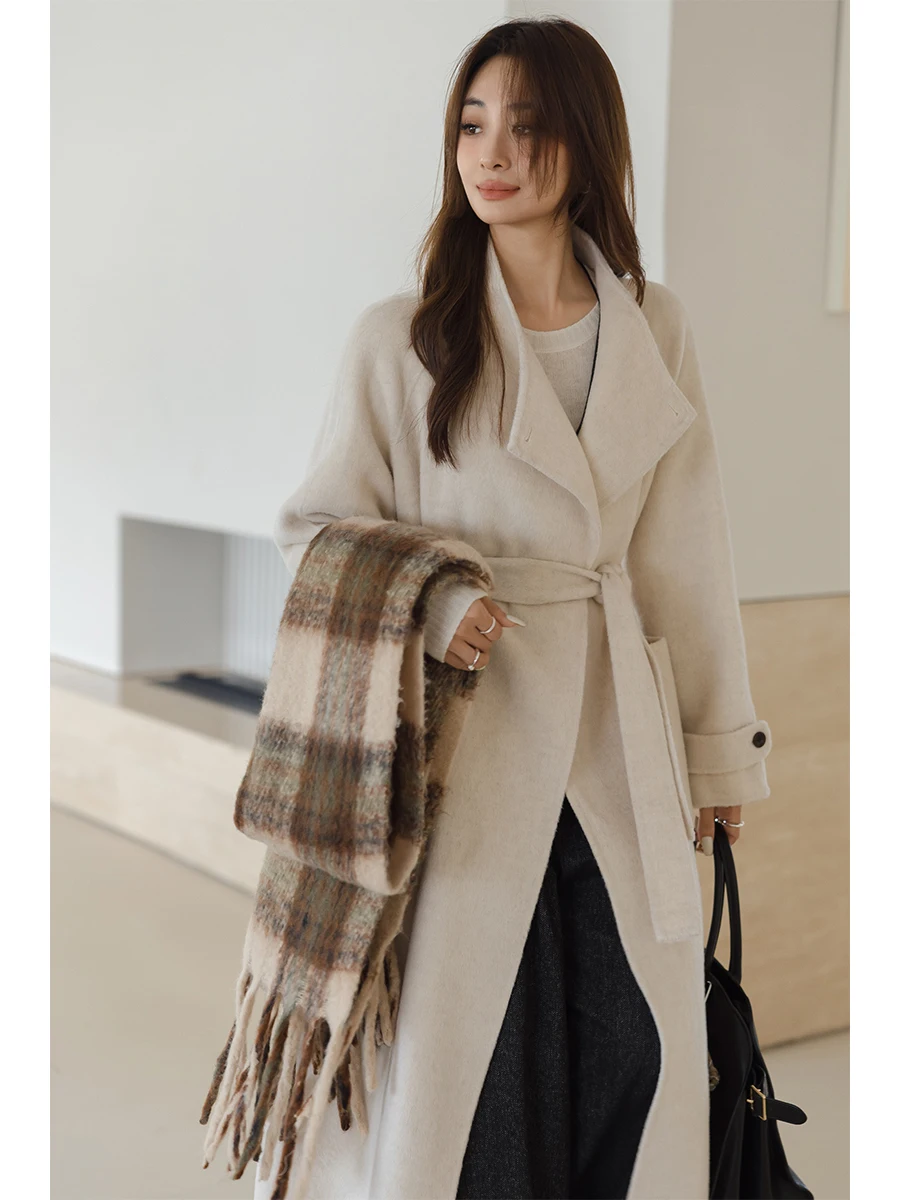 WangFeiJia 00 Woolen Tweed Coat Women's Mid-Length Double-Sided Camere Coat Ele Faionable Online Exclusive 2025 Winter
WangFeiJia 00 Woolen Tweed Coat Women's Mid-Length Double-Sided Camere Coat Ele Faionable Online Exclusive 2025 Winter