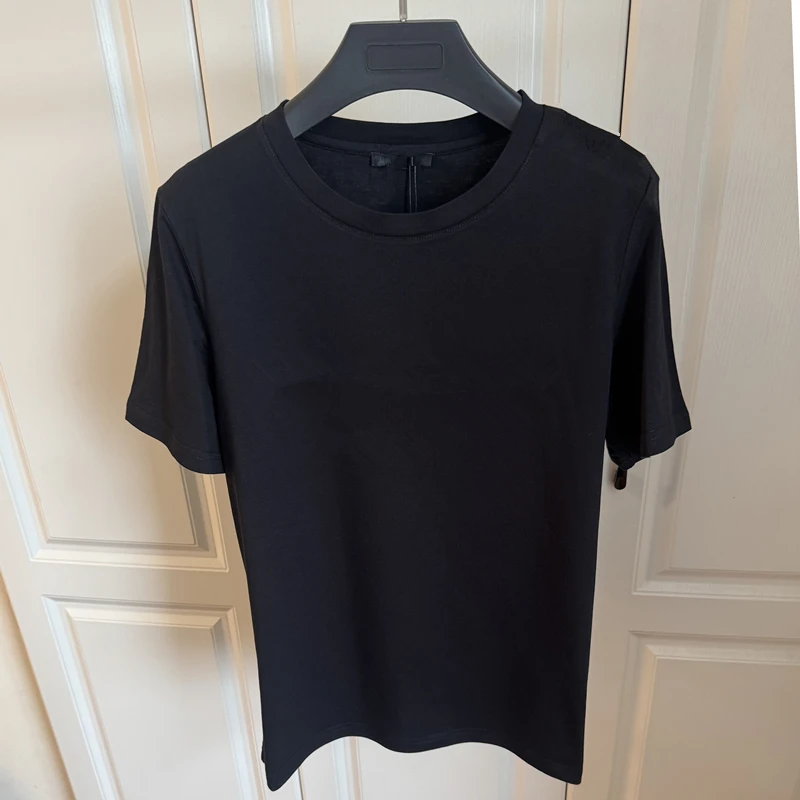 Simple Bla round Ne ort Sve Knitted Cotton Loose Women's T-irt Summer Versatile Casual Comfortable Cotton Top
Simple Bla round Ne ort Sve Knitted Cotton Loose Women's T-irt Summer Versatile Casual Comfortable Cotton Top