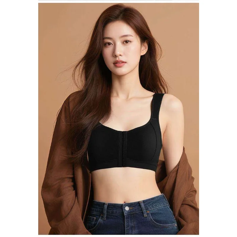 Front Closure No Underwire Bra Thin Cup Full Coverage Minimizer for Large Breasts Shock Absorption Backless Comfort Bra Support
Front Closure No Underwire Bra Thin Cup Full Coverage Minimizer for Large Breasts Shock Absorption Backless Comfort Bra Support