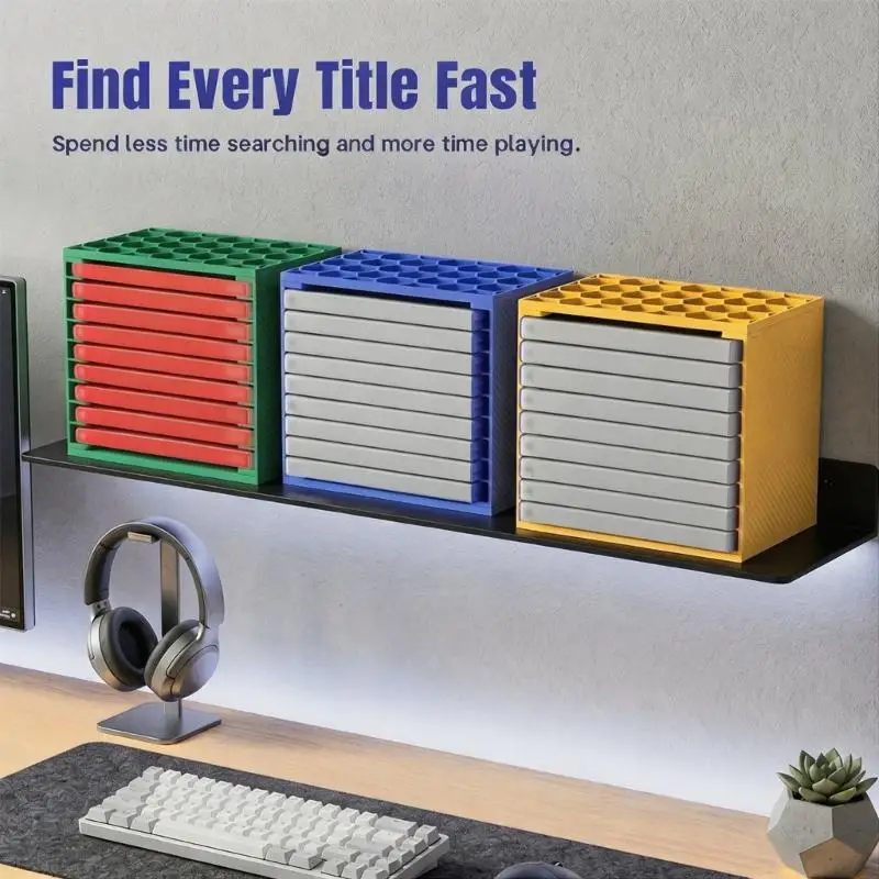 R53C Pack of 2 Vertical Game Disc Rack Set with 3 Racks for P5 Title Display Use
R53C Pack of 2 Vertical Game Disc Rack Set with 3 Racks for P5 Title Display Use
