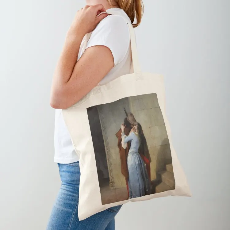 Francesco Hayez, The Kiss, 1859 Tote Bag shopping bags foldable tote bags cloth bags custom fabric bag Big bag women
Francesco Hayez, The Kiss, 1859 Tote Bag shopping bags foldable tote bags cloth bags custom fabric bag Big bag women
