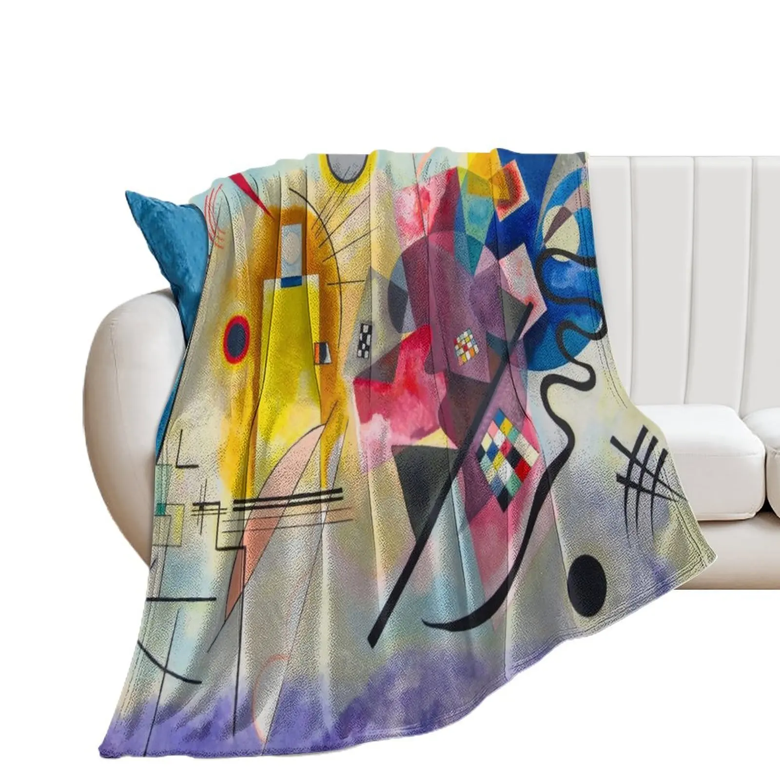Colorful Wassily Kandinsky, Kandinsky, Swinging, famous, abstract, painting, Die Kuh, japanese style painting, jap Throw Blanket
Colorful Wassily Kandinsky, Kandinsky, Swinging, famous, abstract, painting, Die Kuh, japanese style painting, jap Throw Blanket