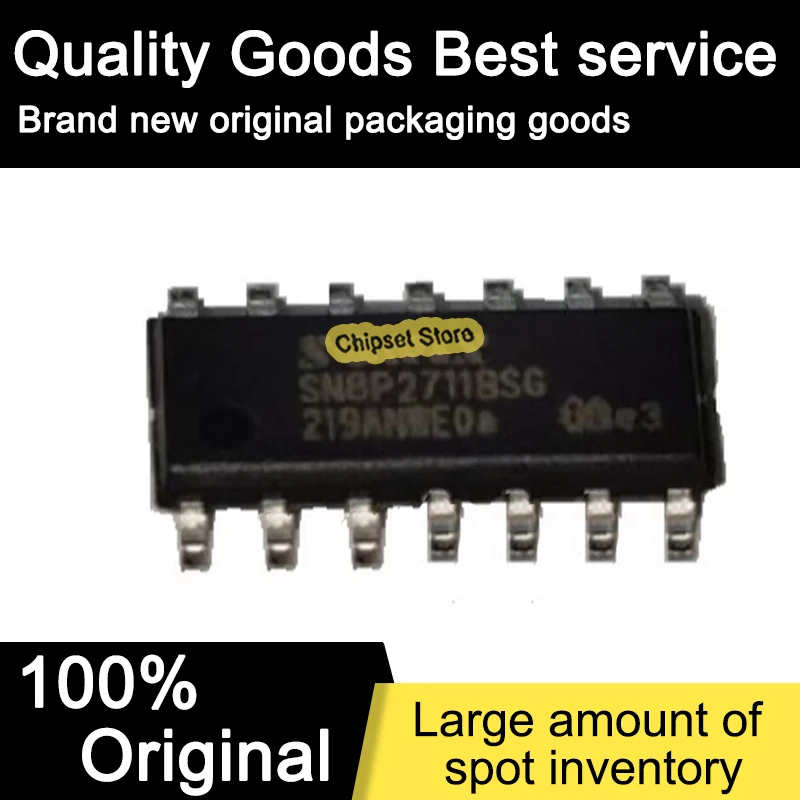 5pcs SN8P2711BSG SN8P2711 SOP IC 100% Brand new
5pcs SN8P2711BSG SN8P2711 SOP IC 100% Brand new
