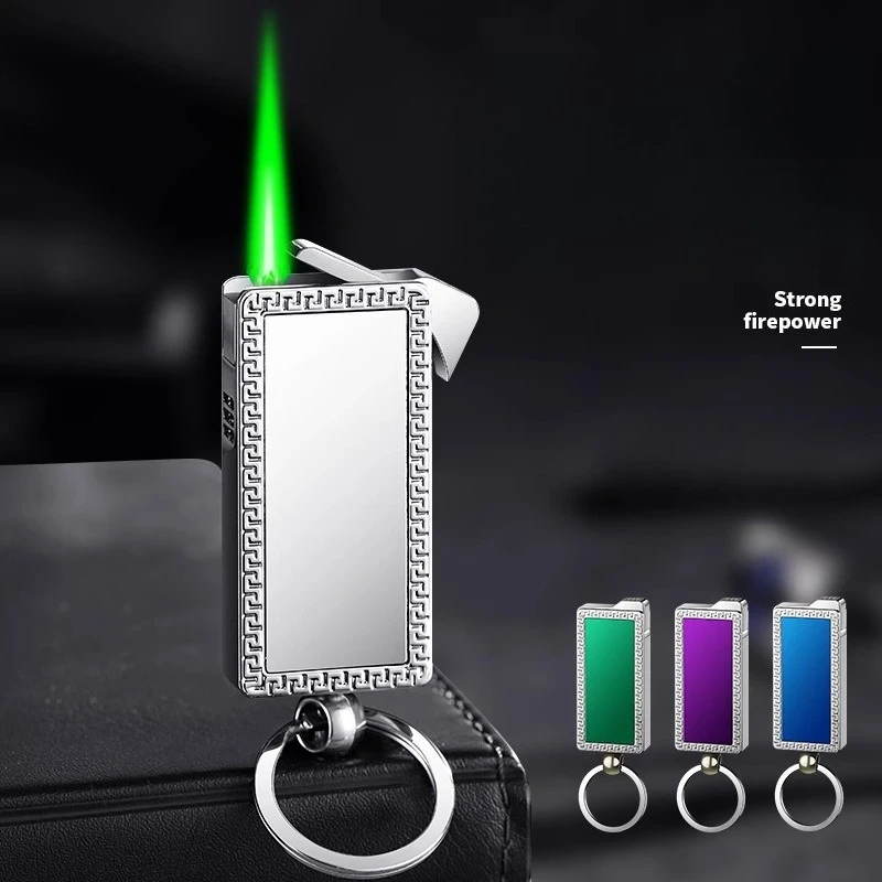 New Inflatable Green Flame Lighter Compact and Portable Outdoor Camping Windproof Metal Lighter
New Inflatable Green Flame Lighter Compact and Portable Outdoor Camping Windproof Metal Lighter