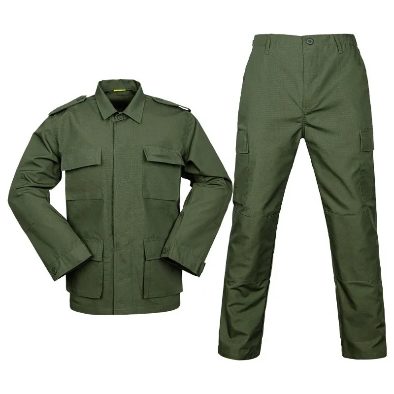 Men's Long Sleeved Tactical Jacket and Pants, Military Camo, BDU Uniform, Outdoor Training, Hunting Clothing
Men's Long Sleeved Tactical Jacket and Pants, Military Camo, BDU Uniform, Outdoor Training, Hunting Clothing