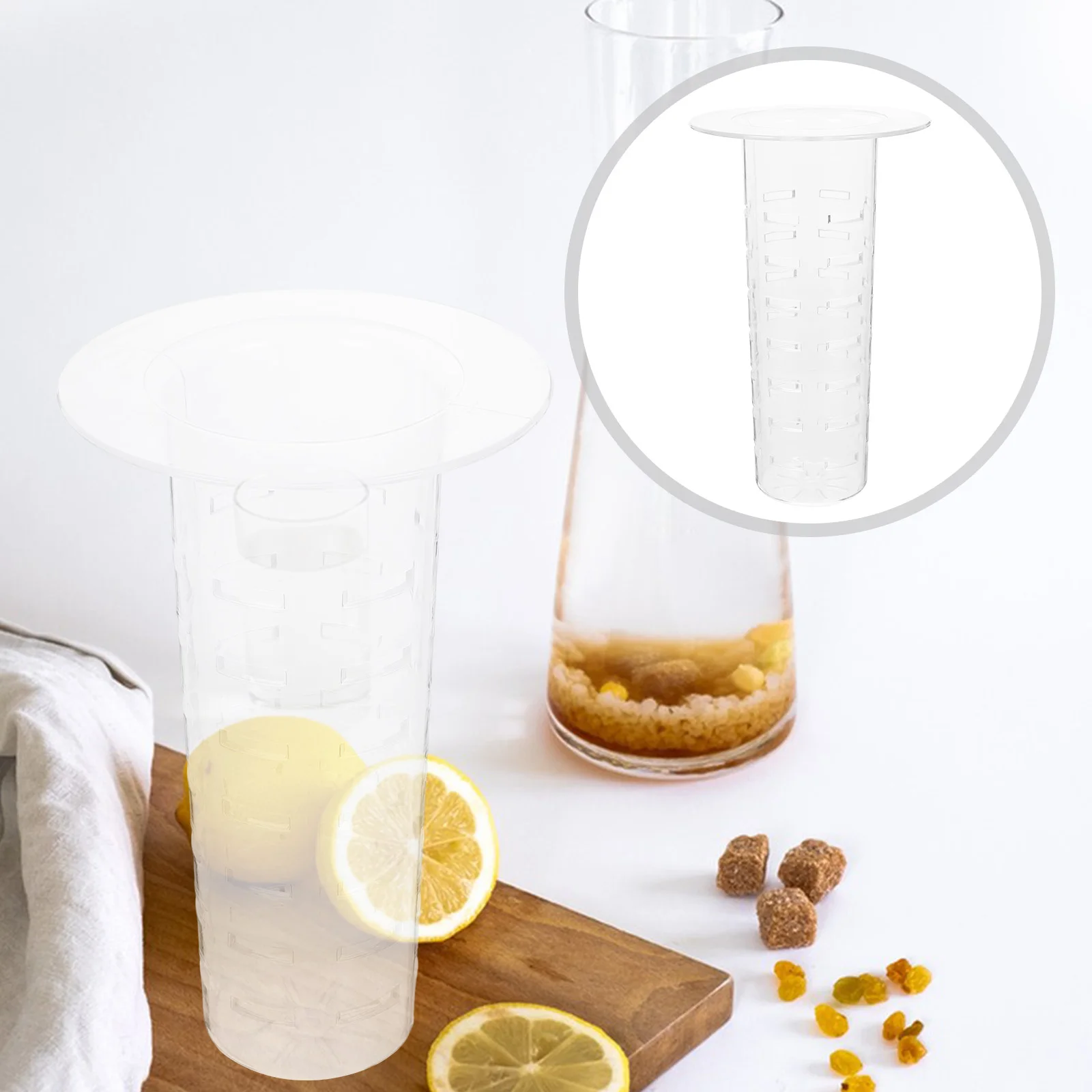 Juice Filter Fruit Infuser for Drink Dispenser 8L Square Can Ice Cylinder Acrylic Beverages Accessories Insert Basket
Juice Filter Fruit Infuser for Drink Dispenser 8L Square Can Ice Cylinder Acrylic Beverages Accessories Insert Basket