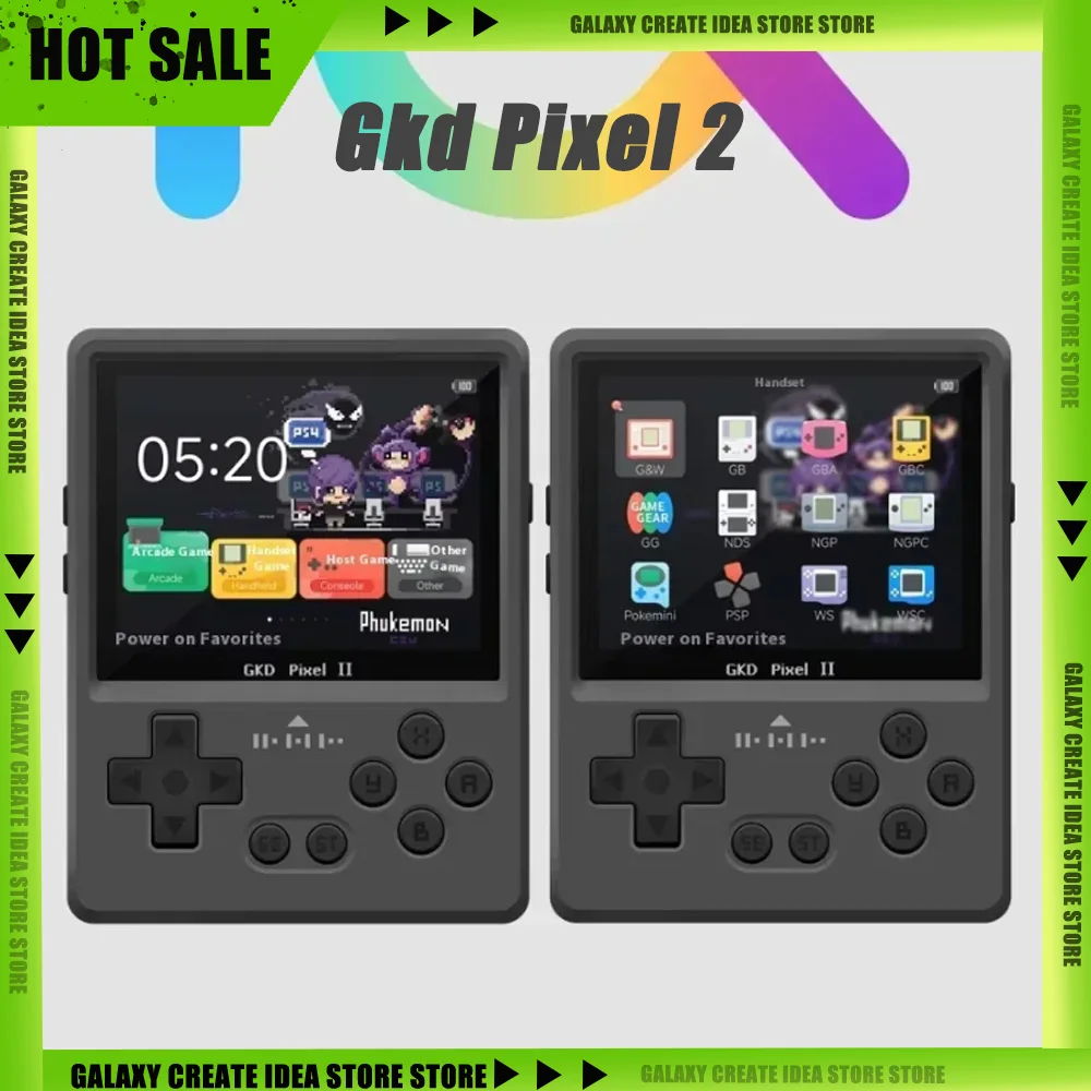 Gkd Pixel 2 Aluminium Alloy Game Console 2.4 Inch Ips Screen Game Console Kiddy Pixel Rk3326s Available In Game Console Cnc Gift
Gkd Pixel 2 Aluminium Alloy Game Console 2.4 Inch Ips Screen Game Console Kiddy Pixel Rk3326s Available In Game Console Cnc Gift