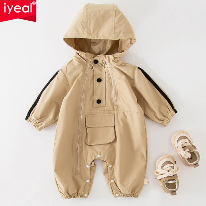 IYEAL 2026 Spring New Baby Girls Boys Rompers Long Sleeves Hooded Jumpsuit Newborn Todder Infant Casual Clothes
IYEAL 2026 Spring New Baby Girls Boys Rompers Long Sleeves Hooded Jumpsuit Newborn Todder Infant Casual Clothes