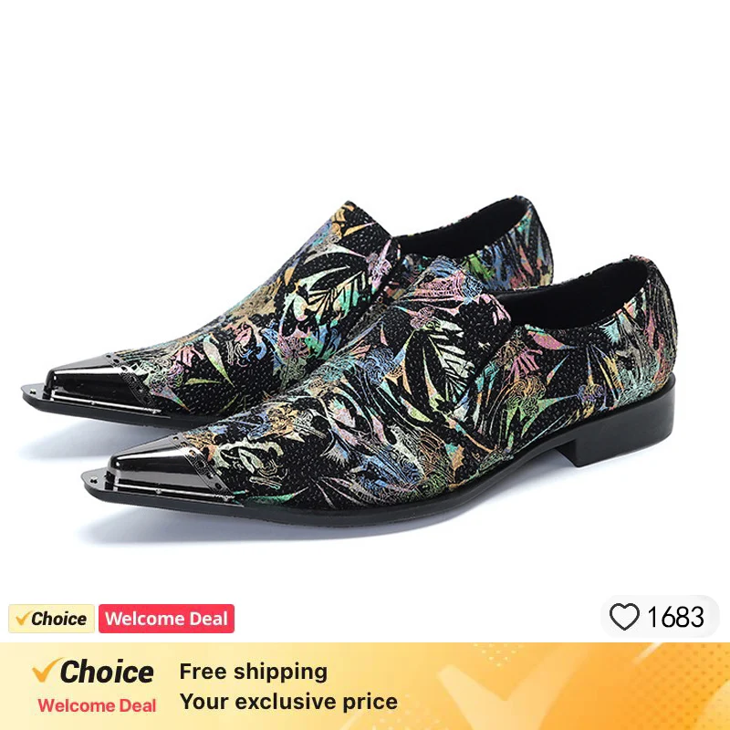 Luxury brand men's leather shoes non-slip black crow casual shoes men's dress shoes men's wedding office shoes.
Luxury brand men's leather shoes non-slip black crow casual shoes men's dress shoes men's wedding office shoes.