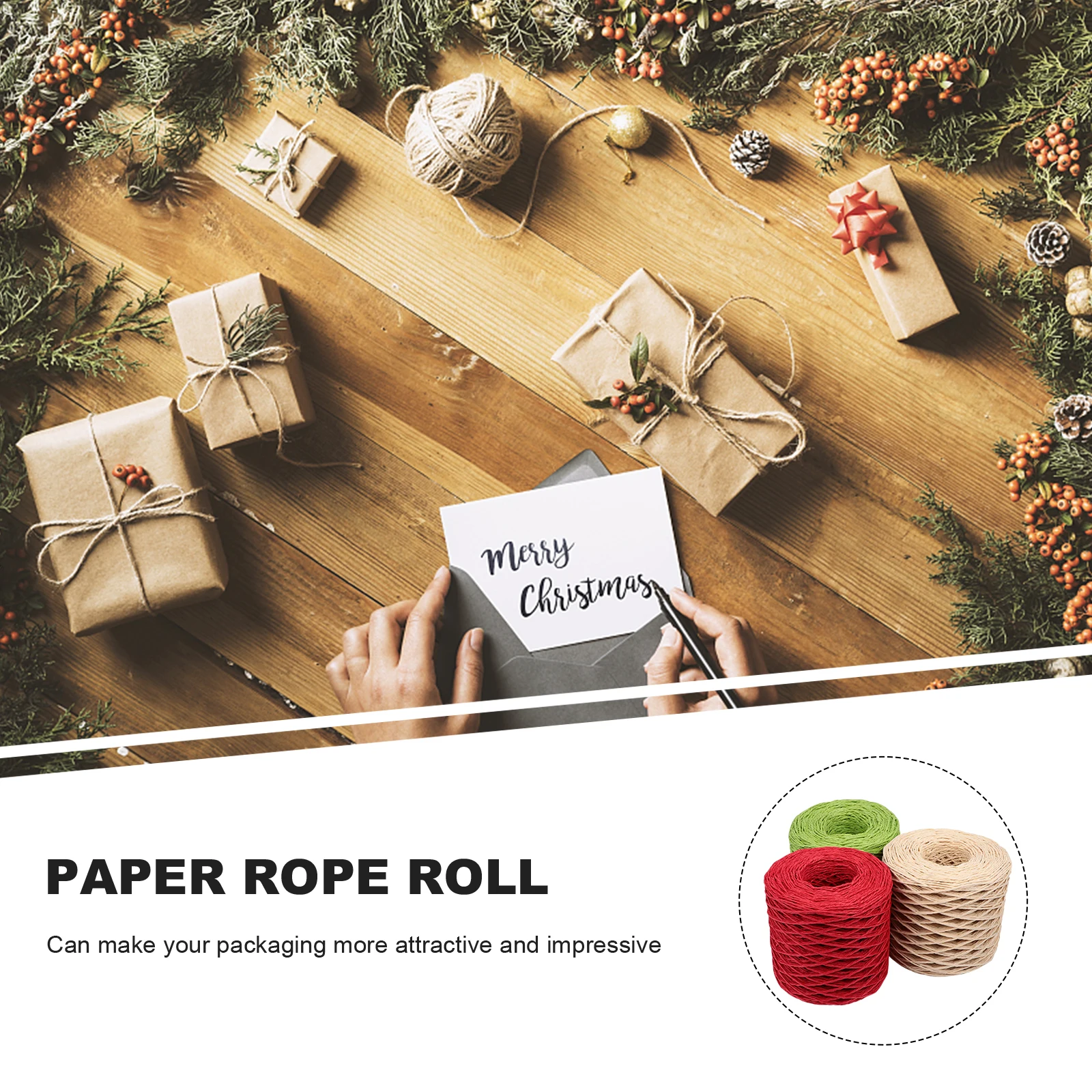 3 Rolls Premium Paper Twine Rope Durable Diy Decoration Raffia Cord Gift Wrapping Ribbon Reusable Ribbon For Hairpins Clothing
3 Rolls Premium Paper Twine Rope Durable Diy Decoration Raffia Cord Gift Wrapping Ribbon Reusable Ribbon For Hairpins Clothing