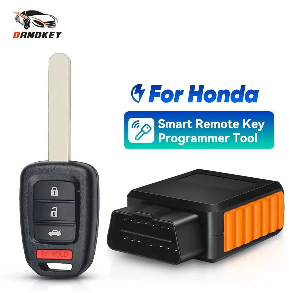 Dandkey Remote Car Key Fob Programmer 313.8Mhz / 433MhzFor Honda CR-V 2014-2016 Accord 2013-2015 Civic Sedan Crosstour Fit
Dandkey Remote Car Key Fob Programmer 313.8Mhz / 433MhzFor Honda CR-V 2014-2016 Accord 2013-2015 Civic Sedan Crosstour Fit