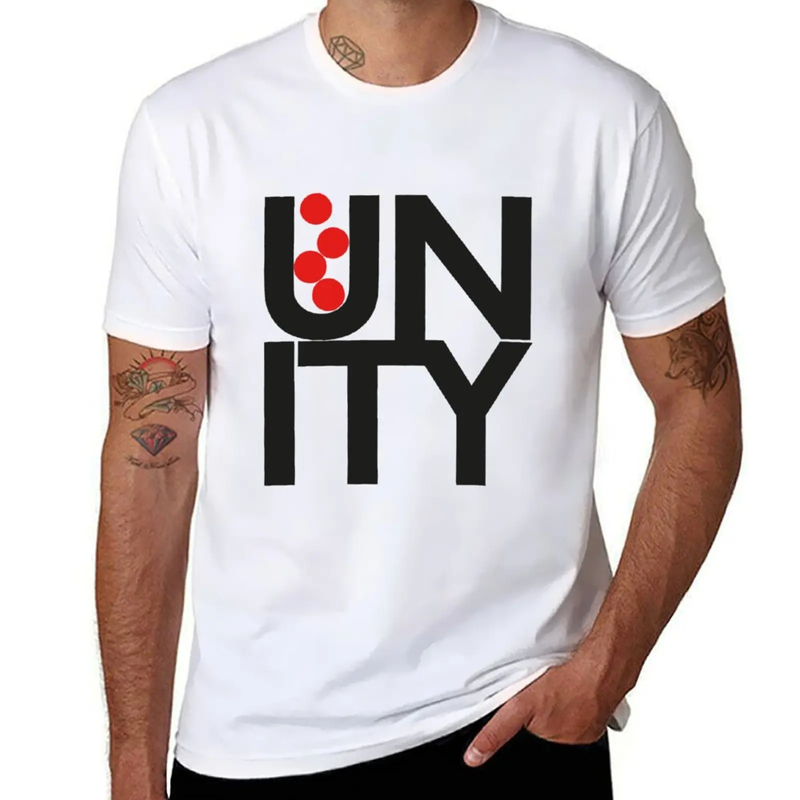 UNITY T-Shirt man t shirt cotton high quality anime t shirts oversize T-Shirt
UNITY T-Shirt man t shirt cotton high quality anime t shirts oversize T-Shirt
