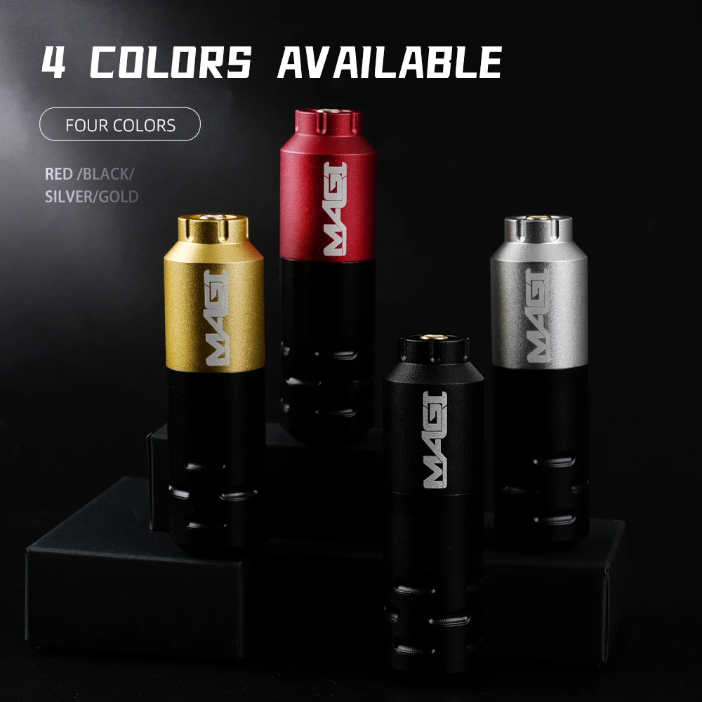 Newest Professional MAGI Tattoo Pen RCA Connector Customized Motor Gun Tattoo Machine for Artist Body Permanent Makeup Supply
Newest Professional MAGI Tattoo Pen RCA Connector Customized Motor Gun Tattoo Machine for Artist Body Permanent Makeup Supply