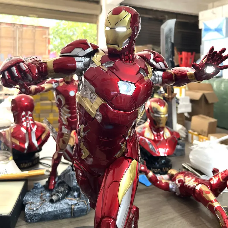 Фигурка Железного человека Marvel Avengers Mk46 со светодиодной подсветкой, высокодетализированная коллекционная модель, украшение для комнаты, неожиданный подарок для фанатов
Фигурка Железного человека Marvel Avengers Mk46 со светодиодной подсветкой, высокодетализированная коллекционная модель, украшение для комнаты, неожиданный подарок для фанатов