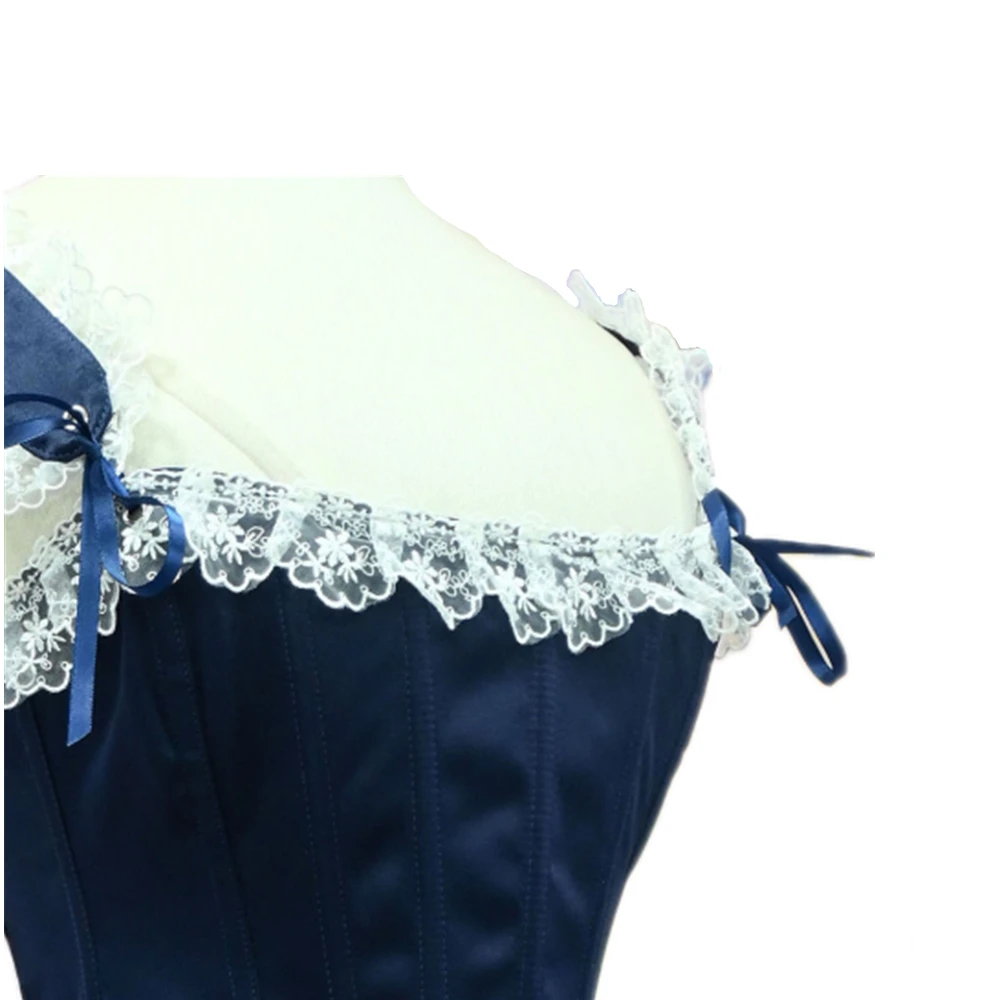 Corset Tops for Women Renaissance Lace Floral Trim Boned Overbust Bustier Corset Top Tank Tops Vintage Stage Costume
Corset Tops for Women Renaissance Lace Floral Trim Boned Overbust Bustier Corset Top Tank Tops Vintage Stage Costume