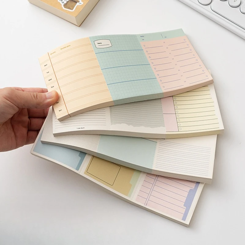 3-Pack Non-Sticky Memo Pads Set - Tri-Fold Design with Perforated & Easy-Tear Pages for Organizing Ideas, Student Notes
3-Pack Non-Sticky Memo Pads Set - Tri-Fold Design with Perforated & Easy-Tear Pages for Organizing Ideas, Student Notes