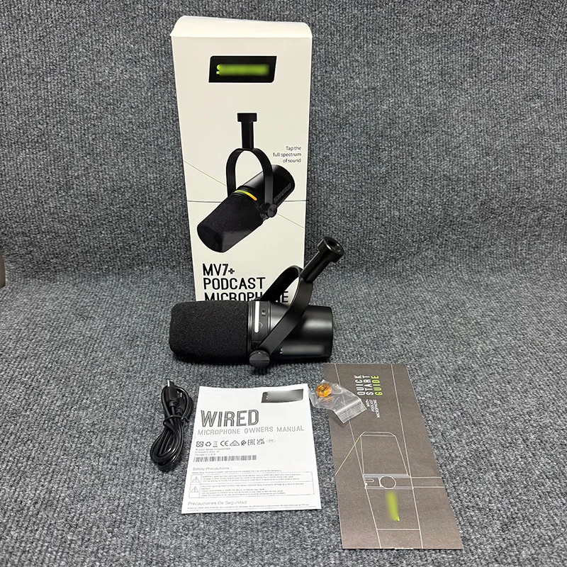 MV7+ Dynamic Microphone Cross-Border Supply USB Blog Podcast Microphone Category Data Cables Wireless Microphone Stage
MV7+ Dynamic Microphone Cross-Border Supply USB Blog Podcast Microphone Category Data Cables Wireless Microphone Stage
