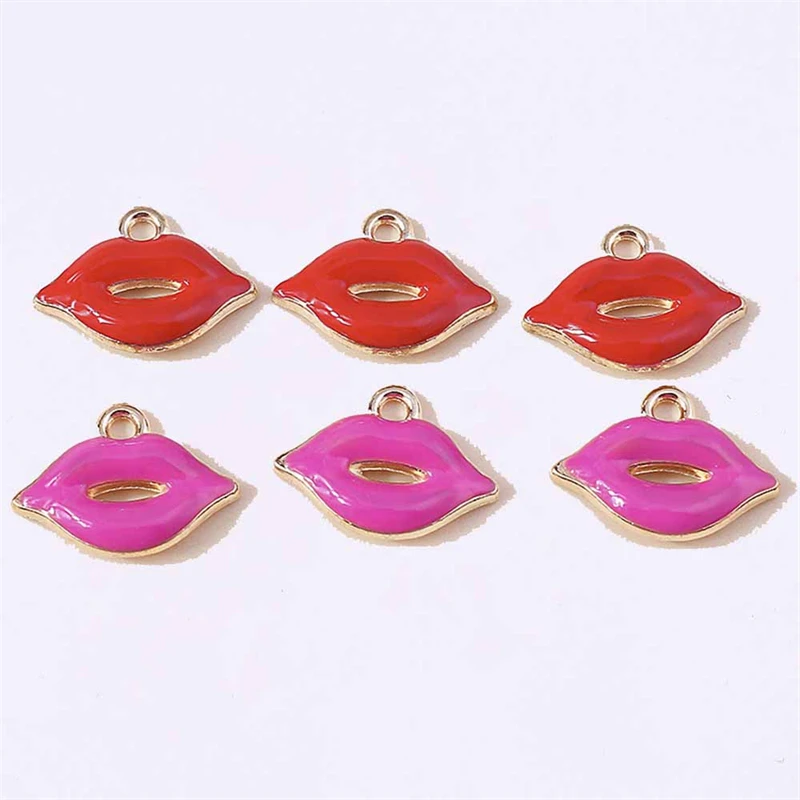 Duarte 20Pcs/Lot Cute Enamel Red Lip Charms Pendants for Jewelry Making Necklaces Earrings Bracelets Accessories DIY Crafts Gift
Duarte 20Pcs/Lot Cute Enamel Red Lip Charms Pendants for Jewelry Making Necklaces Earrings Bracelets Accessories DIY Crafts Gift
