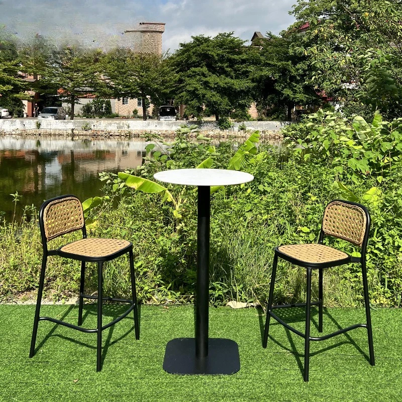 Outdoor Bar Outdoor High Creative Rattan Chairs Outdoor Courtyard Bar Clubhouse Restaurant Bar Rattan Back
Outdoor Bar Outdoor High Creative Rattan Chairs Outdoor Courtyard Bar Clubhouse Restaurant Bar Rattan Back