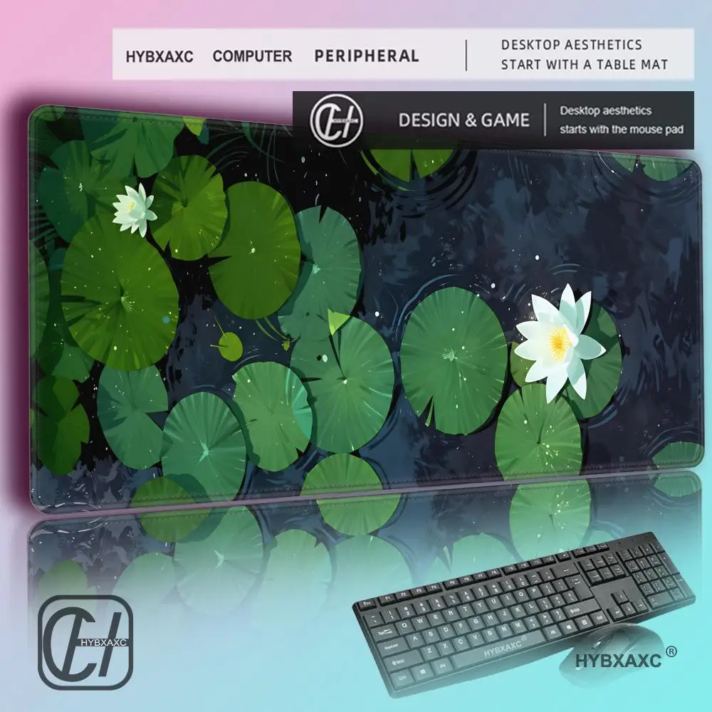 HYBXAXC Pond lotus leaf Mouse mini PC Pad Large keyboard MousePad Gaming Rubber phone playmat Lock Desk Mat Computer Gamers
HYBXAXC Pond lotus leaf Mouse mini PC Pad Large keyboard MousePad Gaming Rubber phone playmat Lock Desk Mat Computer Gamers