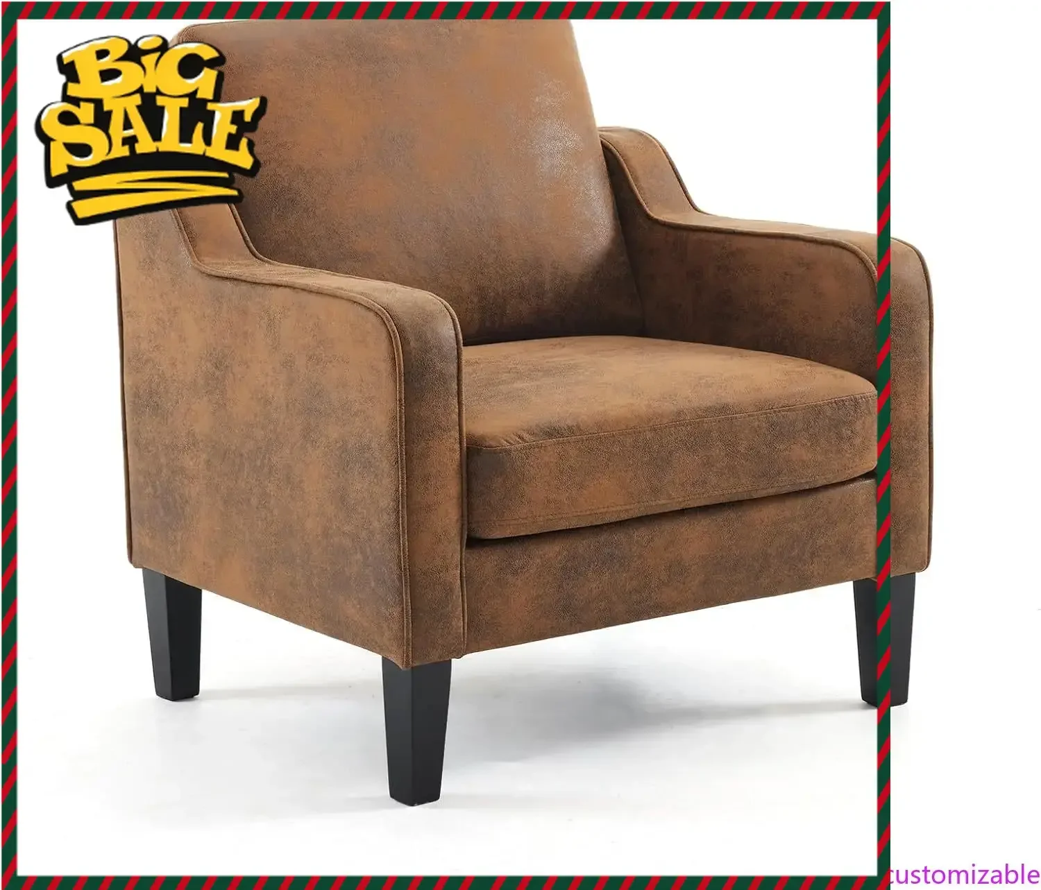 Hot salesAccent Chair for Living Room Chairs Rustic Reading Chair for Bedroom Scooped Arm Chair Mid Century Modern Accent
Hot salesAccent Chair for Living Room Chairs Rustic Reading Chair for Bedroom Scooped Arm Chair Mid Century Modern Accent