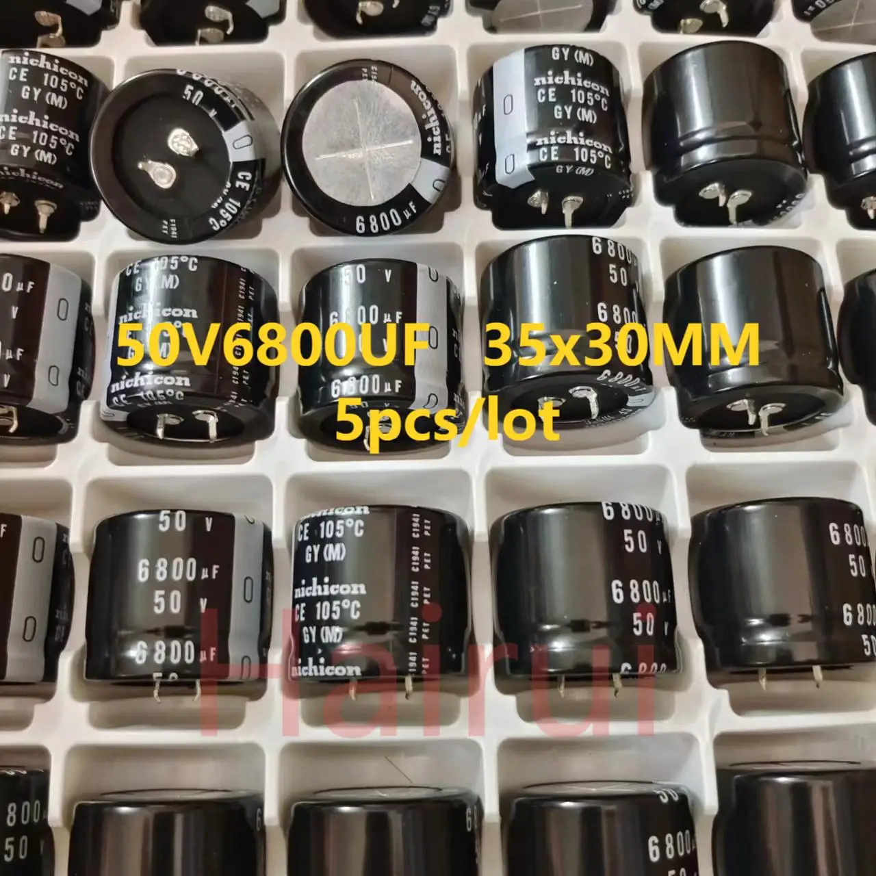 5 шт./лот, новый оригинальный 50V6800UF 105 25X45 мм 35X30 мм, высококачественный аудиоалюминиевый электролитический конденсатор
5 шт./лот, новый оригинальный 50V6800UF 105 25X45 мм 35X30 мм, высококачественный аудиоалюминиевый электролитический конденсатор