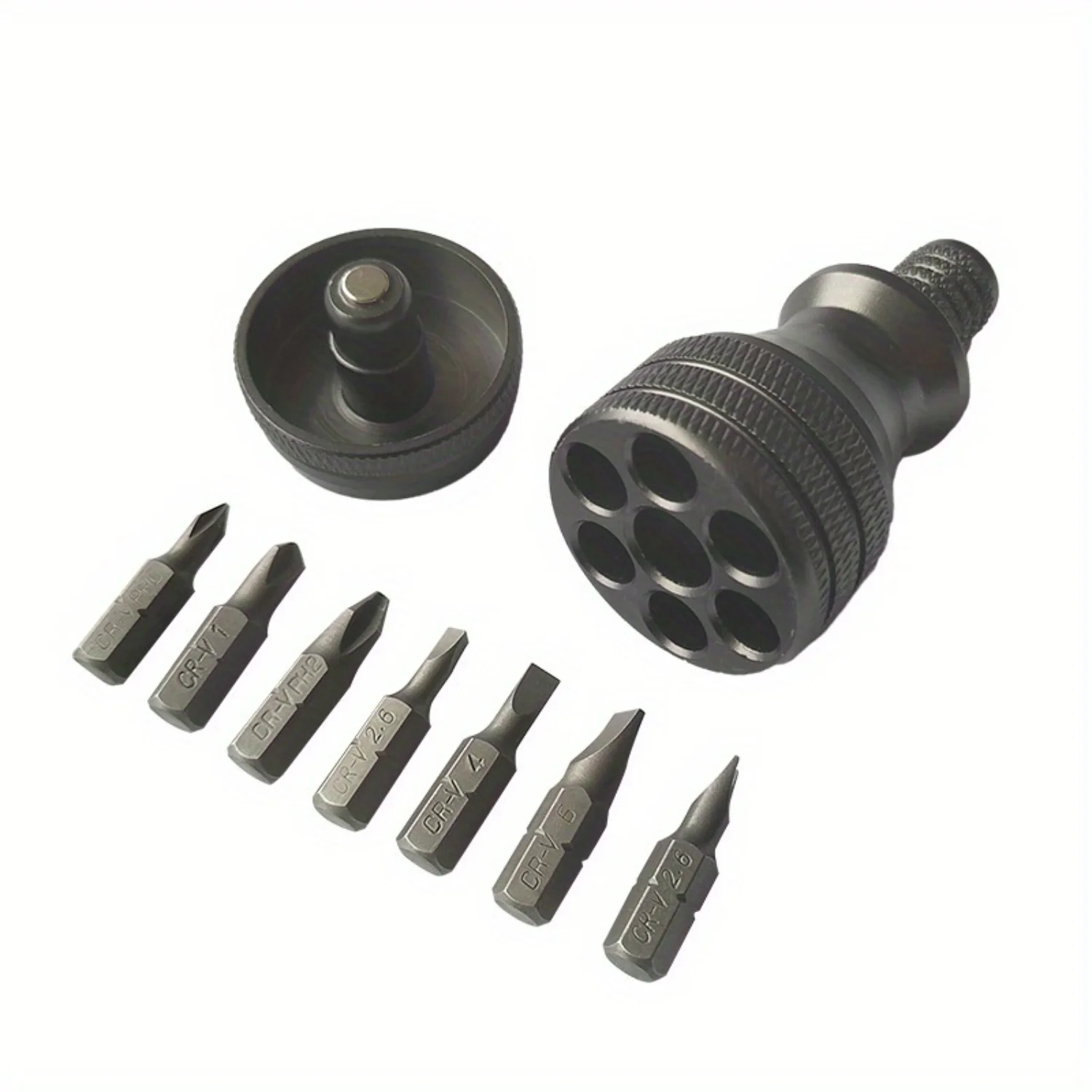 7-in-1 Industrial Grade Screwdriver Set with Strong Cross, Multifunctional, Durable S2 Alloy Steel - Battery-Free Solution for E
7-in-1 Industrial Grade Screwdriver Set with Strong Cross, Multifunctional, Durable S2 Alloy Steel - Battery-Free Solution for E