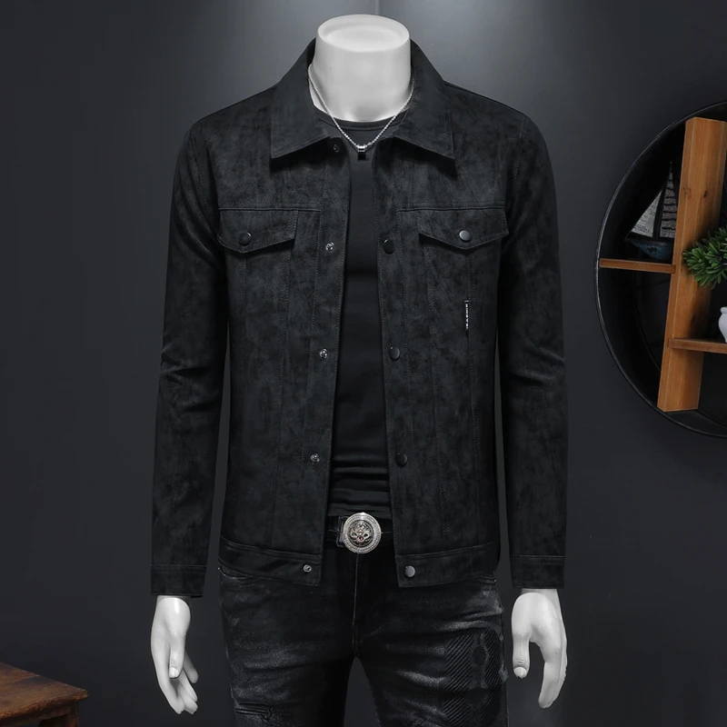 Мужская кожаная куртка-косуха Sli Biker, приталенная, с воротником-стойкой, осенне-зимняя, новинка, модная молодежная повседневная куртка из искусственной кожи
Мужская кожаная куртка-косуха Sli Biker, приталенная, с воротником-стойкой, осенне-зимняя, новинка, модная молодежная повседневная куртка из искусственной кожи