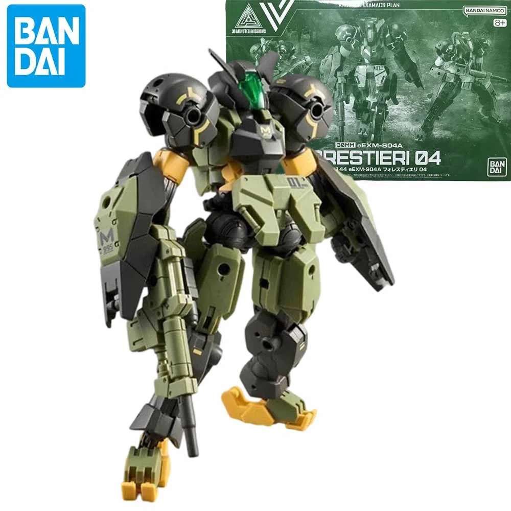 In Stock Original BANDAI 30 MINUTES MISSIONS eEXM-S04A Forestieri 04 Figure Anime Assembled Model Genuine Boxed Toy
In Stock Original BANDAI 30 MINUTES MISSIONS eEXM-S04A Forestieri 04 Figure Anime Assembled Model Genuine Boxed Toy