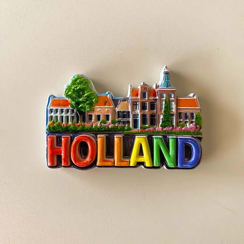 Dutch tourist souvenir fridge magnet cute house architecture3DThree-dimensional Decorative Piece Unique Gift
Dutch tourist souvenir fridge magnet cute house architecture3DThree-dimensional Decorative Piece Unique Gift