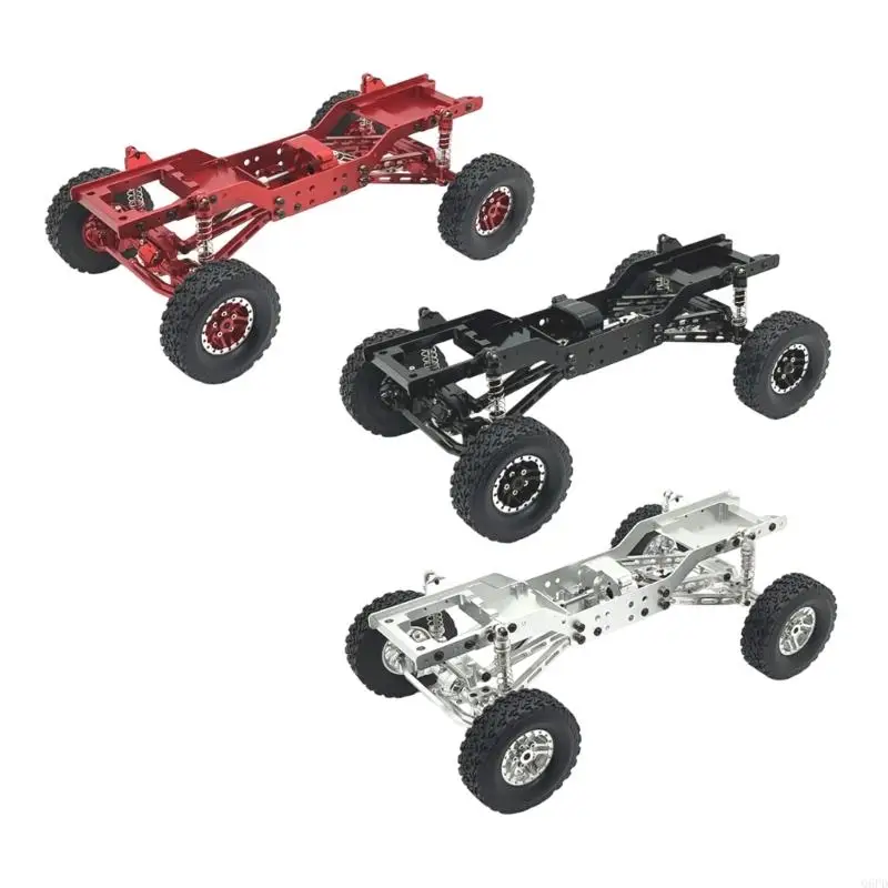 Better Execution Frame Set for 1/10 Scale Crawlers Incorporating Tall Moment Transmission and Strengthened Durability
Better Execution Frame Set for 1/10 Scale Crawlers Incorporating Tall Moment Transmission and Strengthened Durability