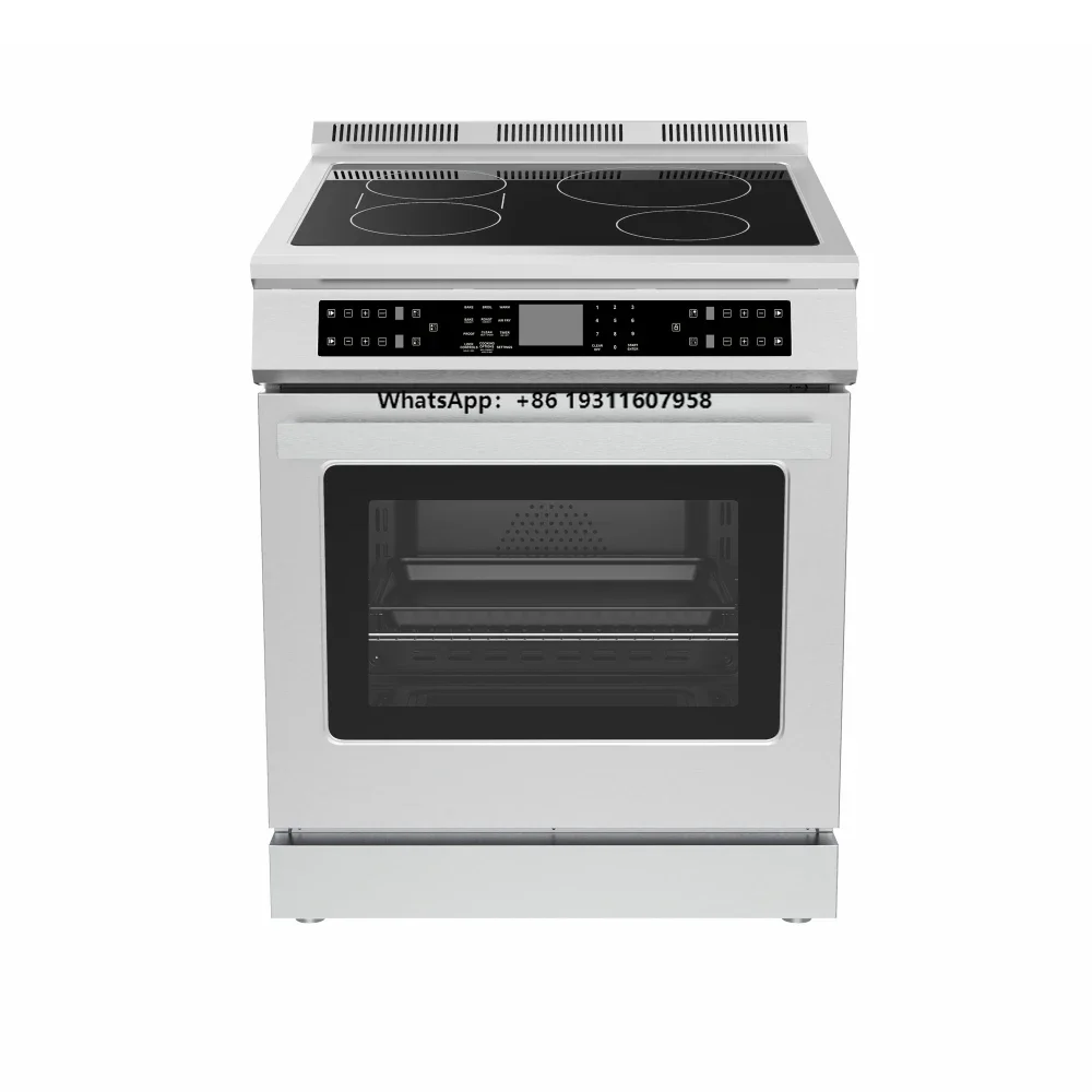 30-Inch Touch Control Single Oven Freestanding Electric Range with 5.0 Cu Ft Capacity & 4 Elements Kitchen Appliance
30-Inch Touch Control Single Oven Freestanding Electric Range with 5.0 Cu Ft Capacity & 4 Elements Kitchen Appliance
