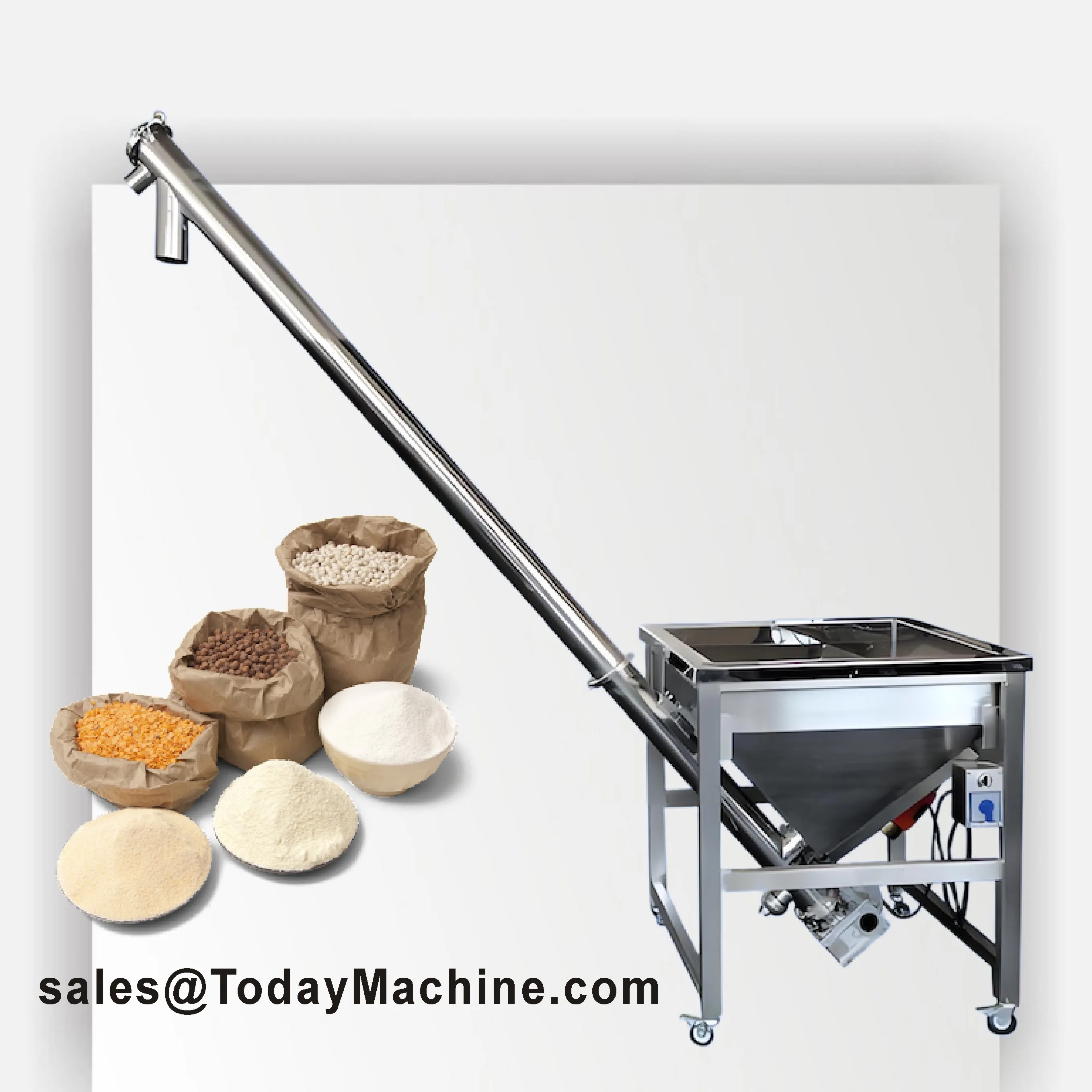 China Supplier Custom New Style Automatic Carbon Steel Hopper Screw Conveyor Feeder For Pellet
China Supplier Custom New Style Automatic Carbon Steel Hopper Screw Conveyor Feeder For Pellet